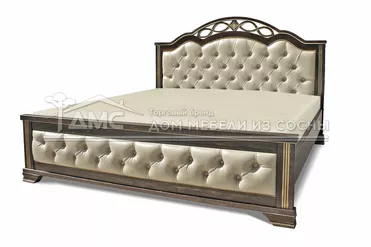 Кровать Камила с мягкой спинкой 1200х2000